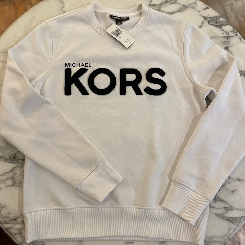 Michael Kors Cotton Blend Sweatshirt